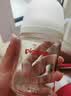 贝亲（Pigeon）新生儿 防胀气宽口径玻璃奶瓶160ml SS号奶嘴 0个月+ AA260 实拍图