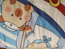 9i9儿童被子薄被婴儿被芯宝宝幼儿园开学校午睡被子A34蓝140*110cm 实拍图