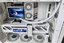 瓦尔基里（VALKYRIE）N360 WHITE VK 一体式CPU水冷散热器 6.67吋AMOLED曲面屏 支持AM5/1700/1851 双滚珠ARGB风扇 实拍图