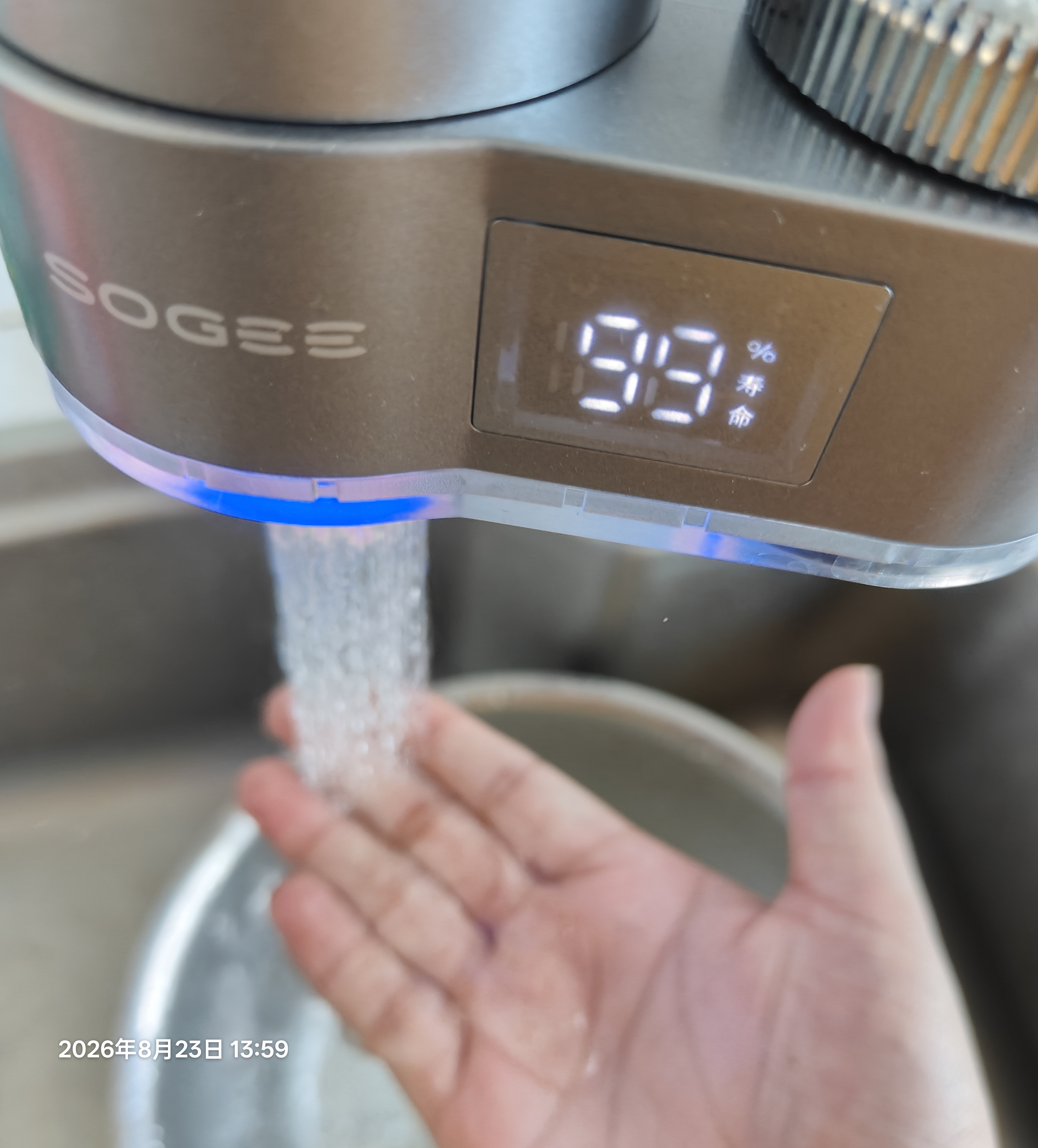 小质龙头净水器除水垢余氯家用前置过滤器厨房自来水直饮1机1芯LJ303 实拍图