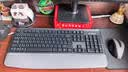 双飞燕（A4TECH）FG2500S PLUS 104键 无线键鼠套装 无线键盘鼠标套装鼠标键盘套装办公打字带手托轻音 遂空灰 无线 实拍图