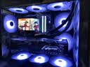微星（MSI）超神MEG CORELIQUID E15 360一体式CPU水冷散热器6.67英寸AMOLED曲面屏幕/独立MCU/支持9800X3D 实拍图