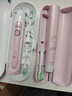 飞利浦（PHILIPS）声波电动牙刷高端钻石9系 10倍洁净去除99.9%牙渍 送女友HX9911/68粉 实拍图