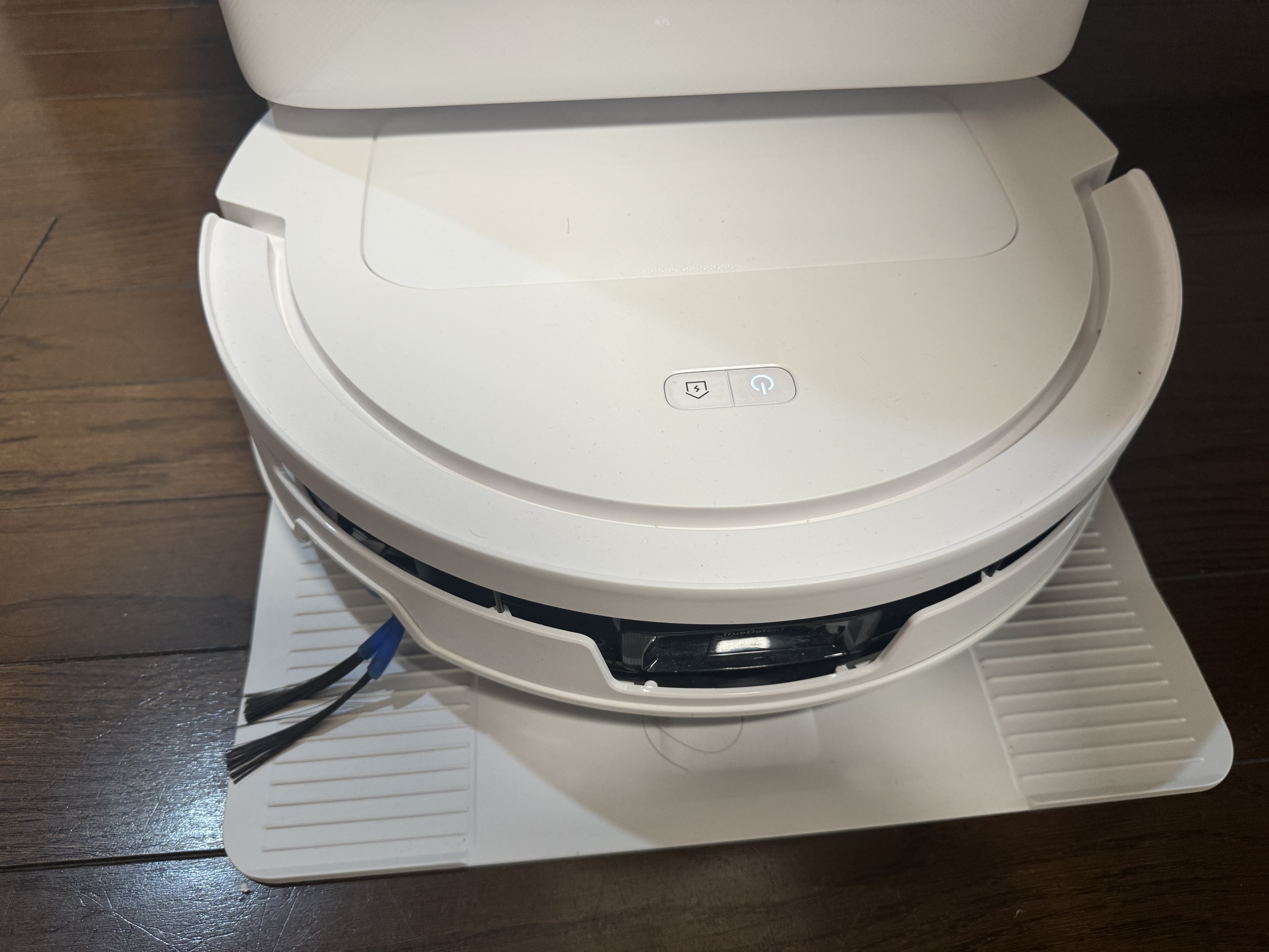 科沃斯T80S PLUS【重磅新品】扫地机器人扫拖洗烘一体自清洗滚筒洗地机器人热水洗拖布自动集尘水箱版 实拍图