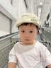 爱宝适婴儿帽子春秋款宝宝鸭舌帽儿童外出防风灯芯绒棒球帽T386 绿恐龙 实拍图
