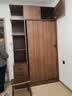唐辑实木衣柜卧室现代简约家用推拉门储物大衣柜100*50*200cm 实拍图