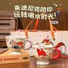 旺佰福疯狂动物城陶瓷马克杯女生情侣水杯家用中秋礼品乔迁新婚生日礼物 朱迪尼克情侣礼盒装360ml（写实版） 实拍图