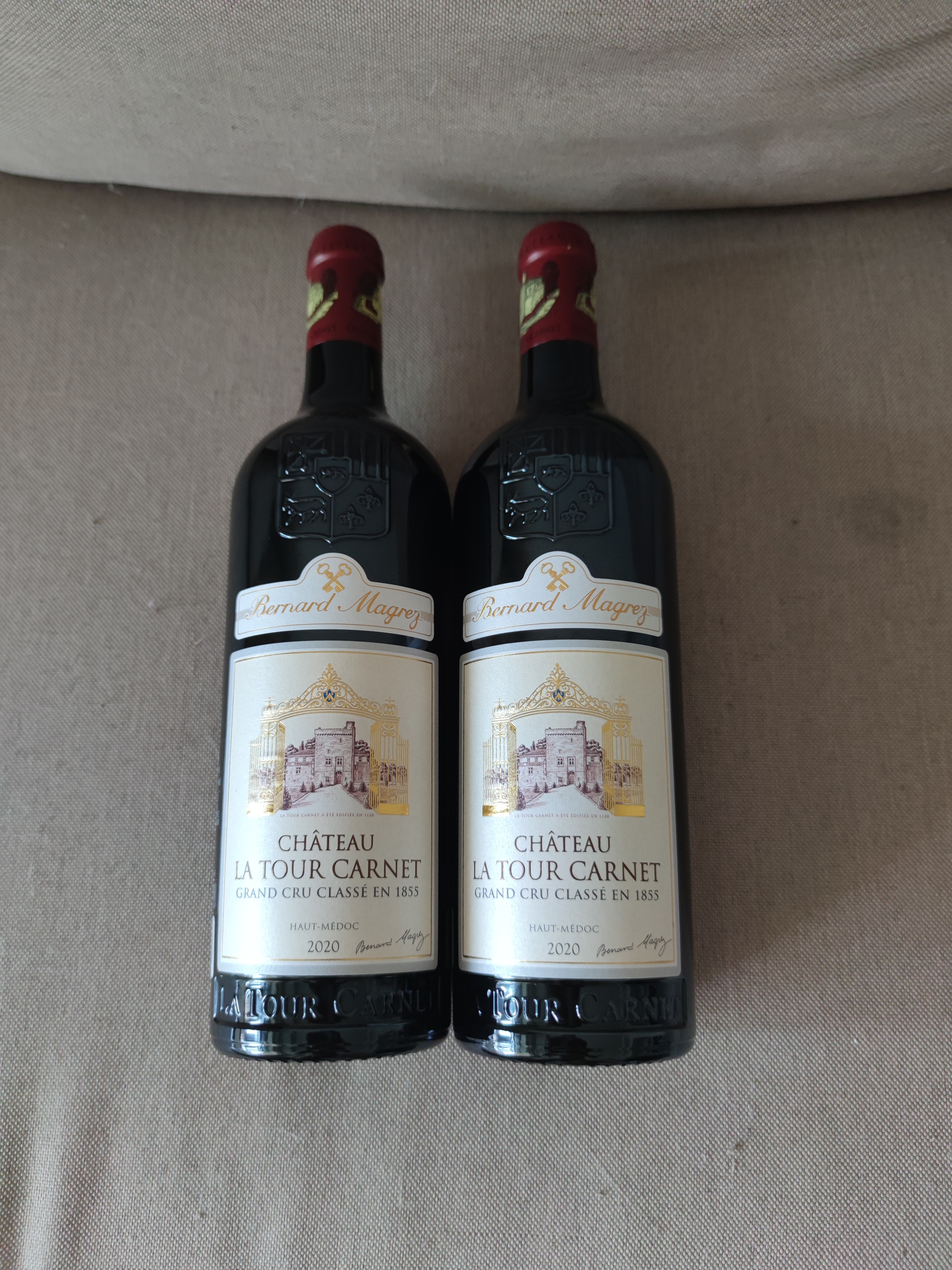拉图嘉利酒庄（Chateau La Tour Carnet）干红葡萄酒2020年750ml 法国1855四级庄【京东名庄酒】中秋节 实拍图