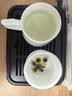 金镶玉陶瓷办公杯专用喝茶杯子茶水分离大容量马克杯礼盒装 水墨雅韵 实拍图