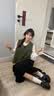 CAMILA KSENIA小皮鞋女士2026新款秋季厚底单鞋子时尚品牌鞋子漆皮乐福鞋一脚蹬 黑色 37 实拍图