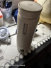 飞利浦 (PHILIPS)烧水杯便携式烧水壶电热水杯恒温杯加热水杯旅行烧水壶电热水壶保温杯加热杯三代 0.42L 全新升级【恒温】烧水杯 杏色 实拍图