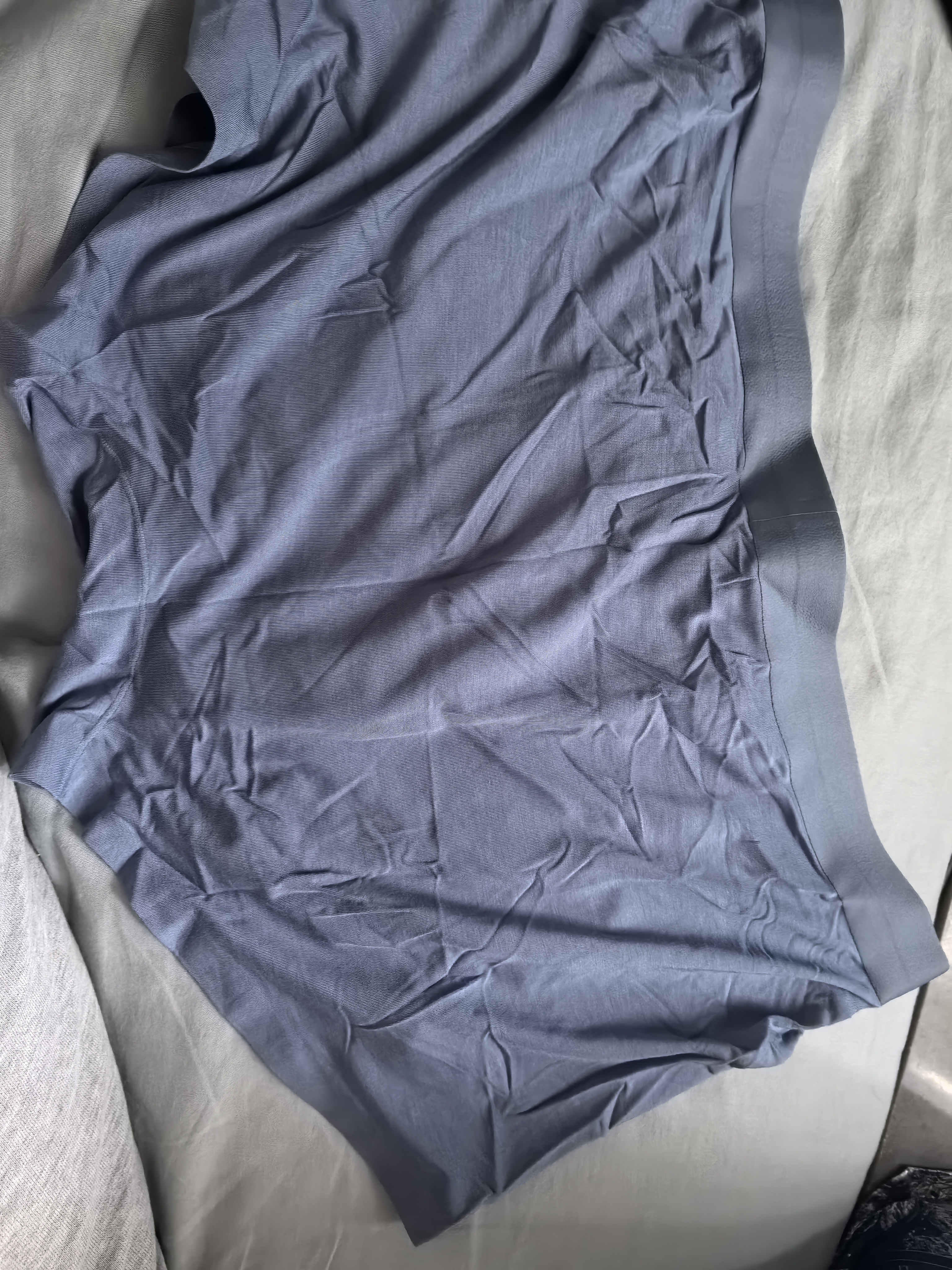 浪莎男士内裤男莫代尔无痕10A抗菌桑蚕丝内裆平角裤中腰四角裤头3条 实拍图