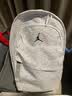 NIKE【满天星】 JORDAN 耐克AJ双肩背包大学生电脑包大容量减负书包 白色/白色/黑色【满天星】 8/20【49*30*17cm 约25L】 实拍图