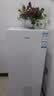 海尔（Haier）山茶花138L立式冰柜小型家用小冰箱冷柜真风冷无霜冷冻冷藏转换一级一键速冻大容量BD-138WGH90WF 实拍图