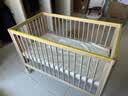 babycare婴儿床0-3岁宝宝实木床儿童床高度可调可移动多功能拼接床蒙柯PRO 实拍图