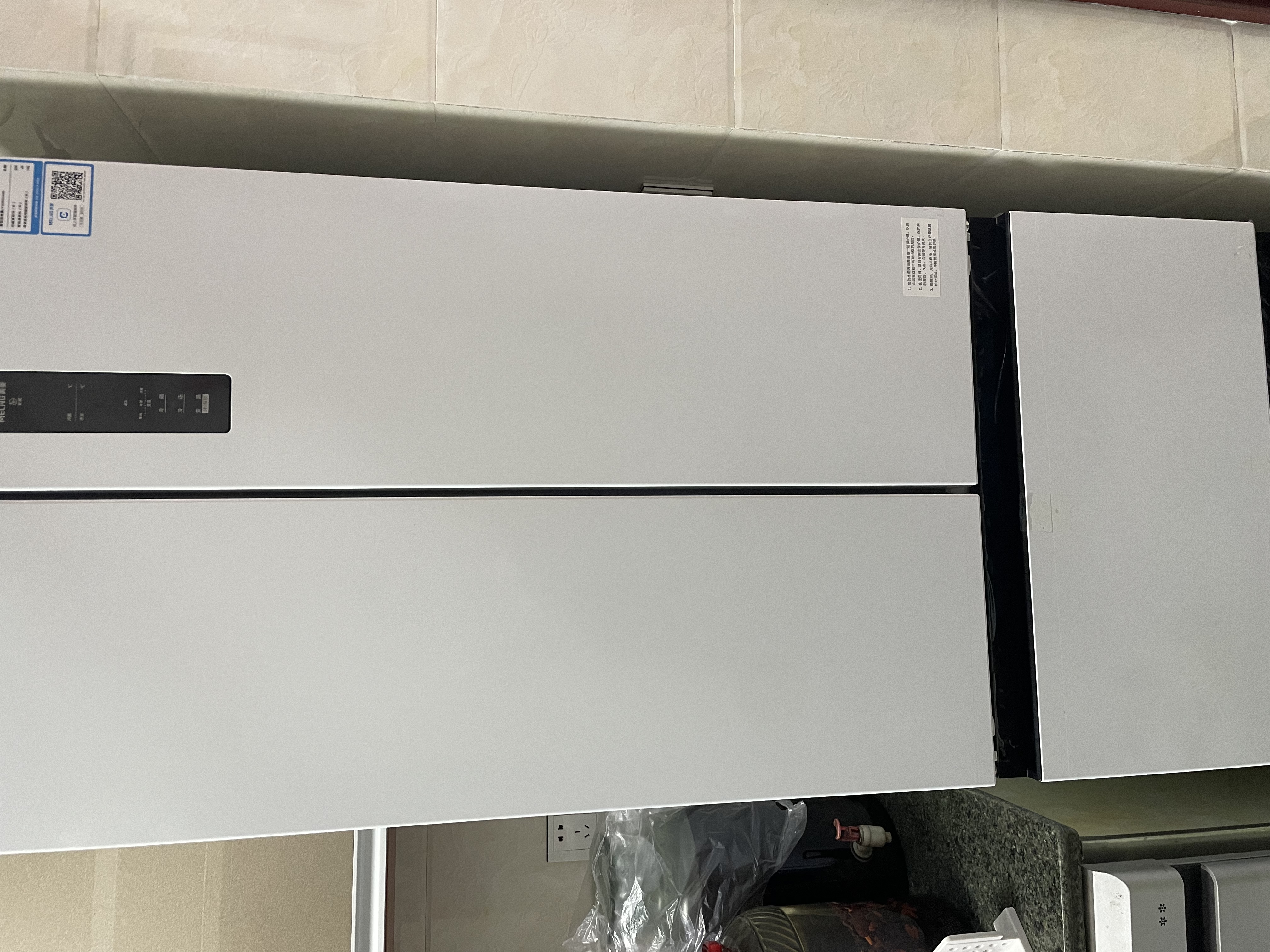 美菱冰箱无忧嵌法式400升四门家用小户型60cm超窄零嵌净味抗菌速冻风冷无霜一级节能底部散热冰箱 新国标｜BCD-400WFP9CZXG1 晒单实拍图