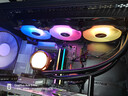 TCOMAS钛钽SJ-A080 360黑色 一体式CPU水冷散热器 大冷头加厚冷排风扇ARGB光效 支持intel/AMD 实拍图