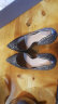 CHARLES&KEITH高跟鞋金属跟单鞋婚鞋女鞋子女CK1-60580071 黑叻色 35 实拍图