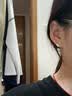 戚小米s999纯银树叶耳钉女养耳洞耳环睡觉免摘耳骨钉2026新款闺蜜银耳饰 树叶耳钉一对【999足银】 实拍图