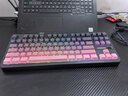 迈从（MCHOSE）G87 V2三模旋钮无线机械键盘电竞游戏客制化有线/蓝牙87键配列gasket结构全键热插拔笔记本办公 G87 V2 黑莓粉 快金轴【三模+旋钮】 实拍图