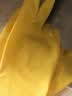 帮手仕 乳胶手套5双 100g加厚防水防油胶皮清洁洗碗劳保防护 中号 实拍图