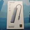 绿联Type-C扩展坞转HDMI转接头千兆网口 USB3.0读卡投屏拓展坞转换器适用Macbook IPad Pro笔记本电脑 5合1【4K投屏+USB】 实拍图