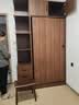 唐辑实木衣柜卧室现代简约家用推拉门储物大衣柜100*50*200cm 实拍图