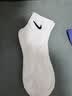耐克（NIKE）男袜女袜子 2026新款NIKE透气吸汗运动袜篮球袜时尚百搭休闲袜 SX7677-100/中袜(三双装） L/26-28厘米/42-46码 实拍图