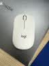 罗技（Logitech）M240 无线鼠标 蓝牙鼠标 办公鼠标 简约便携 白色 实拍图