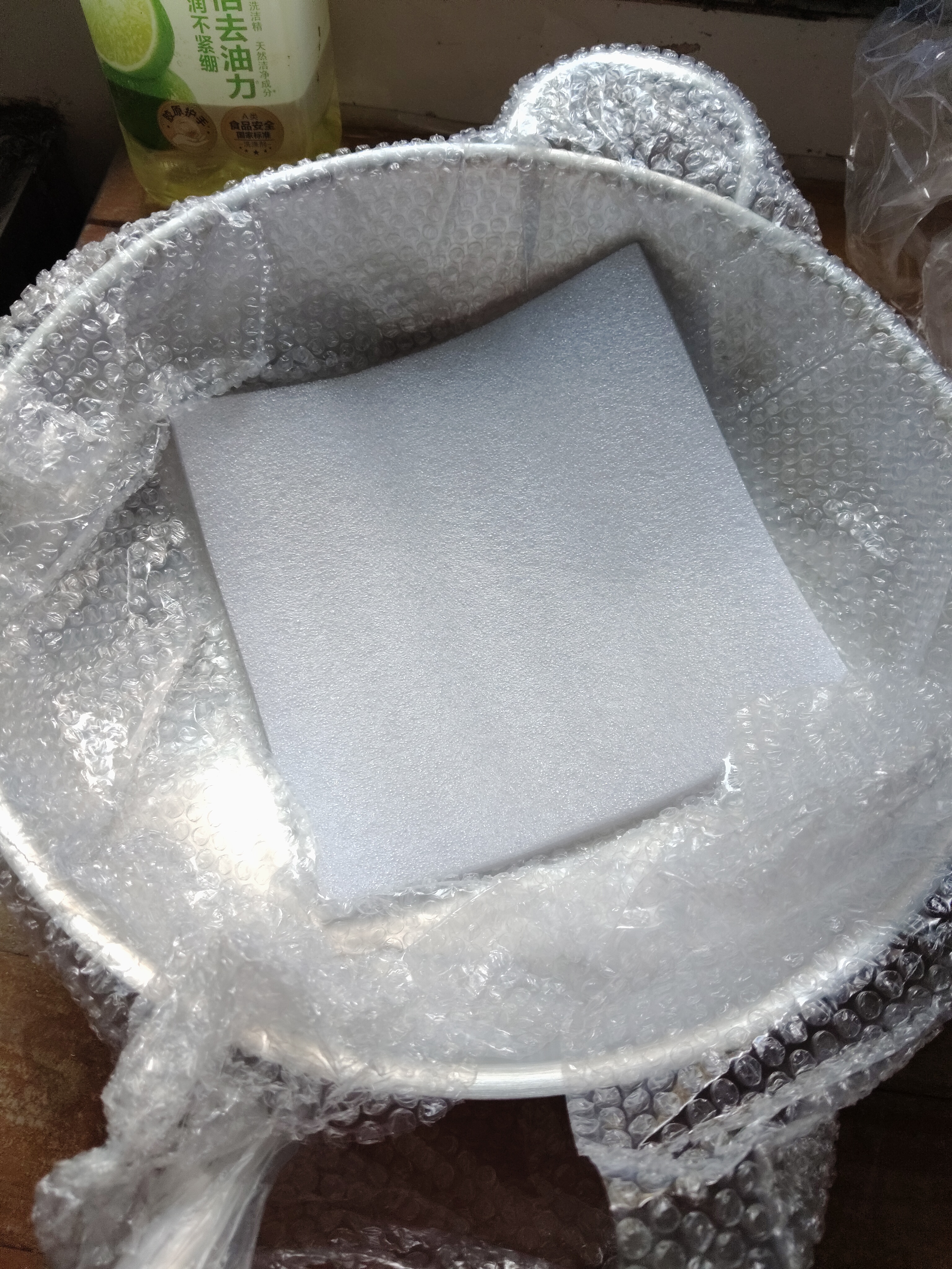 铿锵 316不锈钢炒锅无涂层家用炒菜锅白钢锅燃气灶电磁炉通用锅 圆底炒锅【316钢】外径 32cm 实拍图