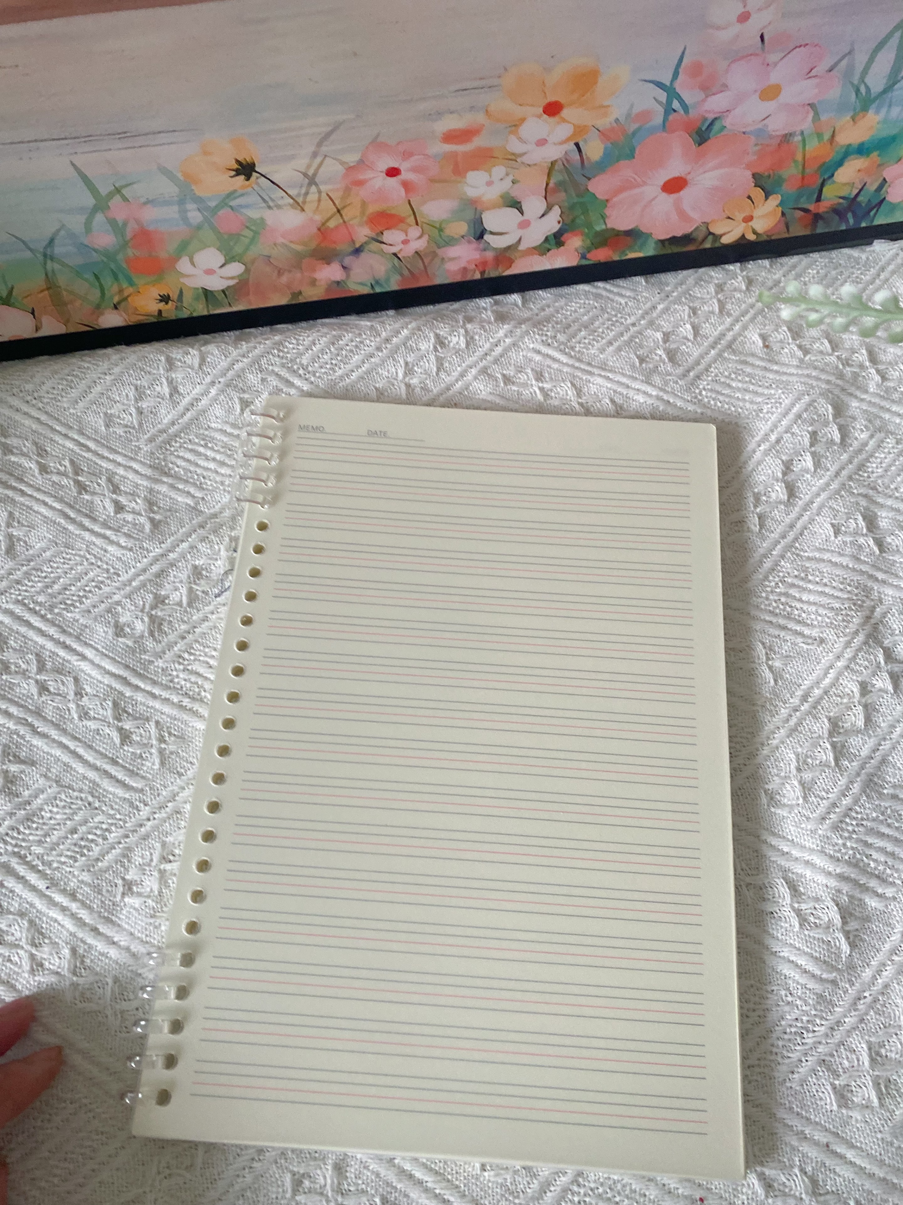 佐澜哲B5/120张活页英语本加厚笔记本初高中生16k英语错题本子四线三格作业本课堂练习英语笔记本 实拍图