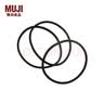 MUJI 橡皮发圈 发绳 头绳 皮套 57803 实拍图