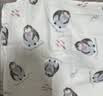 babycare婴儿洗脸毛巾小方巾超柔软纯棉口水巾棉凯米冰企鹅4条装 30*30 实拍图