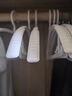 京东京造 无痕衣架 防滑晾衣架子塑料衣挂干湿两用衣撑家用晒衣服架20支 实拍图