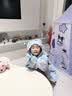 可韵（CORY）儿童午睡毯小学生毛毯加厚空调披肩毯子办公室夏季冬季午休神器粉 实拍图