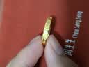 周生生中秋黄金戒指 足金Amore女款开口戒女生礼物78036R 计价 3.7克 实拍图