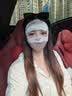 小野和子真丝防晒防紫外线100%桑蚕丝医美面罩脸基尼 新版珍珠银 实拍图