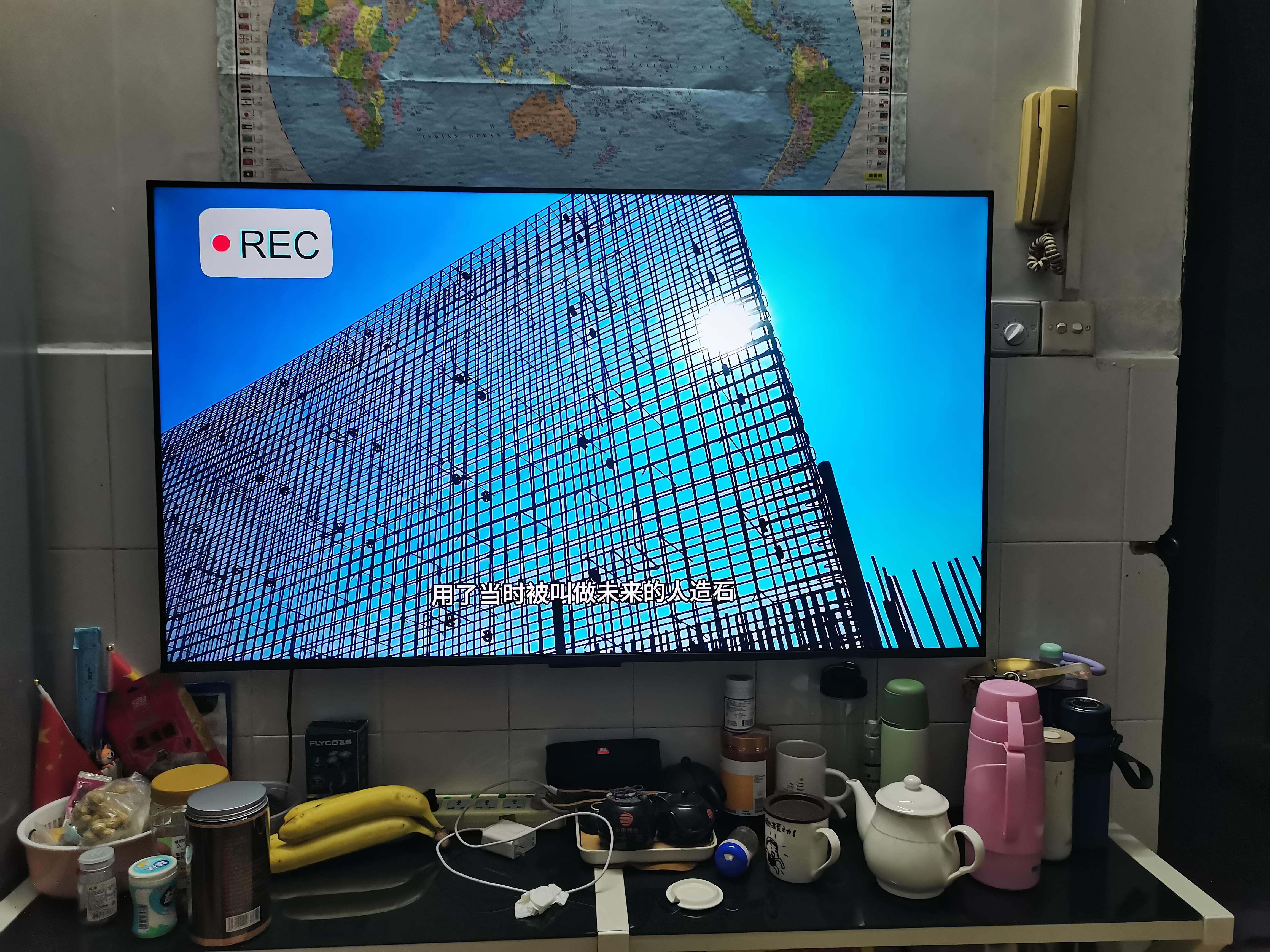 贝石 移动电视支架(32-100英寸)通用落地电视挂架电视推车 视频会议显示屏移动推车落地电视支架 【32-75英寸】加强底座 承重升级 实拍图