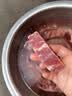 龙大肉食 黑猪肋排块净重4斤 免切排骨块 （含软骨）猪肉生鲜 烧烤食材 实拍图