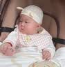 爱贝迪拉（AIBEDILA）婴儿口水巾a类围嘴新生婴幼儿男女宝秋冬防水速干围兜导湿款3条装 实拍图