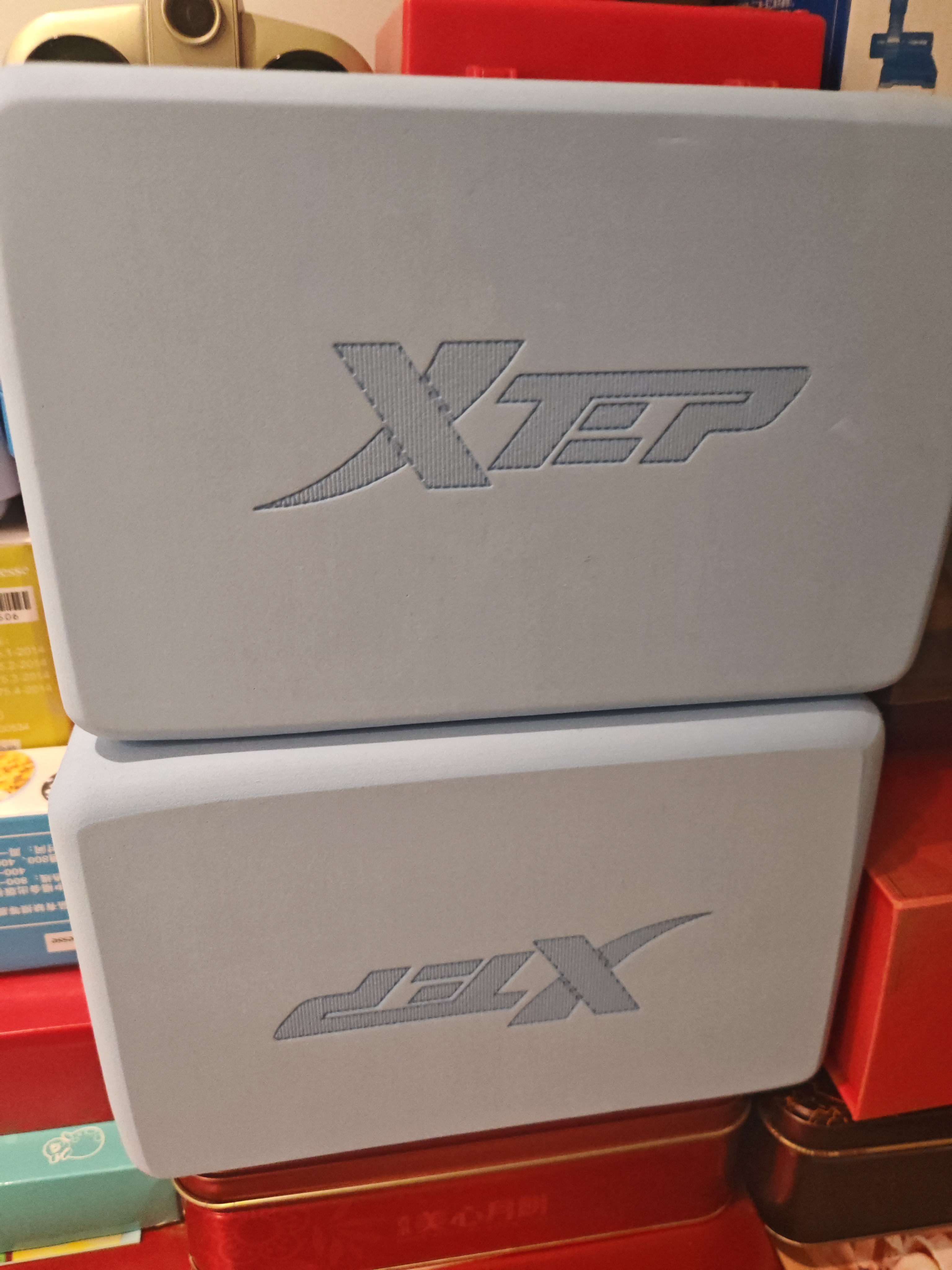 特步（XTEP）瑜伽砖辅助拉伸舞蹈练功专用辅助EVA环保材质磨砂稳固防滑高密度 实拍图