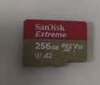 Sandisk闪迪256GB TF(MicroSD)内存卡4K极速金卡A2 V30 U3兼容大疆Pocket3/4P/Action 6运动相机/无人机存储卡 实拍图