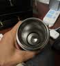 爱仕达（ASD）钛杯内外纯钛保温杯商务送礼茶水分离杯水杯礼盒装儒雅黑500mL 实拍图