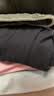 优衣库AIRism高弹力防紫外线拉链连帽开衫女装实测UPF100+483281 09 黑色 2XL 实拍图