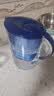 碧然德（BRITA）过滤净水器 家用滤水壶 净水壶 海洋系列 3.5L（蓝）+专家版滤芯5枚 环保加固包装 实拍图