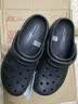 卡骆驰（crocs）经典云朵Clog女沙滩洞洞凉拖鞋206750 黑色39（39-40） 实拍图