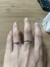 周六福钻戒女求婚至简K金钻石戒指KGDB021047约10分 14号生日礼物 实拍图