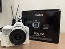 Canon佳能r50入门级微单反 半画幅数码相机 4k高清美颜小巧便携套机 EOS R50 18-45套机白色 送礼好物 官方标配【京东仓发货 快至次日达~】 实拍图