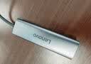 联想USB3.0分线器拓展坞扩展坞转千兆网口RJ45有线网卡转接头笔记本电脑USB扩展器小新一拖四转换器 实拍图