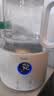 海尔恒温电热水壶1.5L 速热烧水壶泡奶机煮茶壶冲泡奶粉调奶器保温除氯不锈钢加热盘电热水壶H207白色 实拍图
